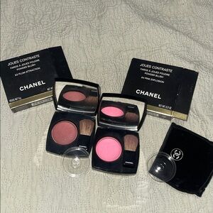 CHANEL Joues Contraste Blush Duo - Pink and Plum